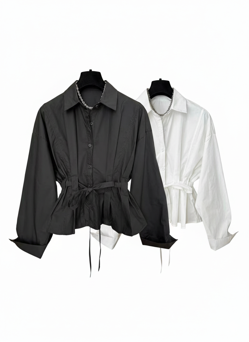 Long-Sleeve Button-Up Shirt